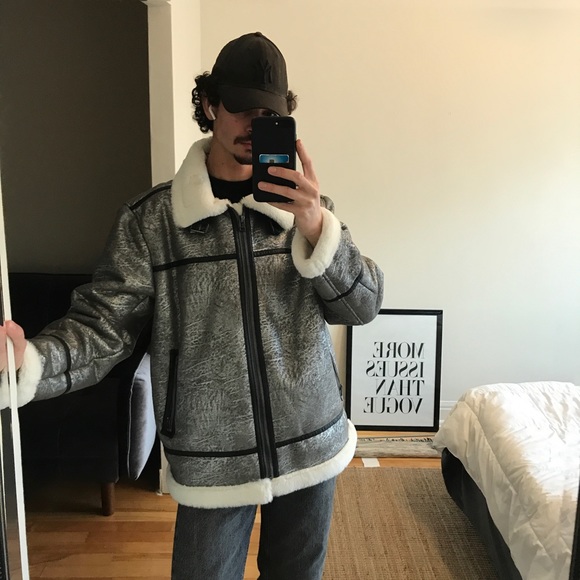 Urban Outfitters Aviator Jacket - Picture 3 of 9